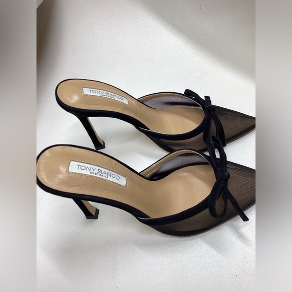 Tony Bianco Aroma Nylon/Suede Pump Size 7.5 - Picture 5 of 16